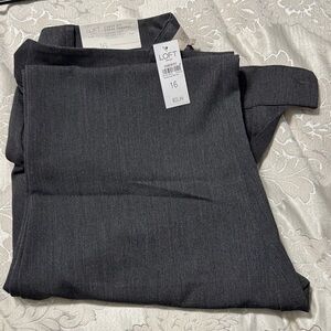 LOFT Charcoal Trousers